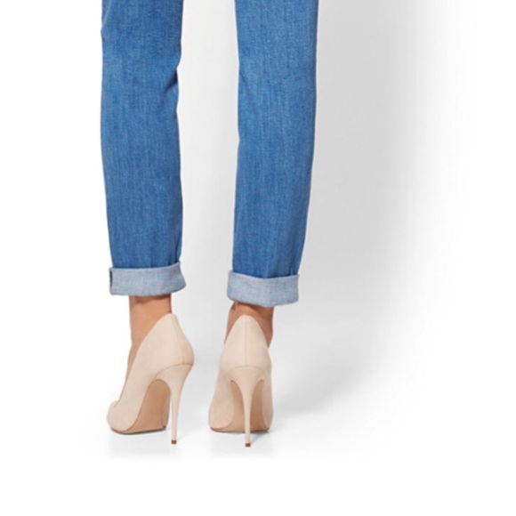 ❗️last one❗️New patched boyfriend blue wash jeans - Picture 5 of 5